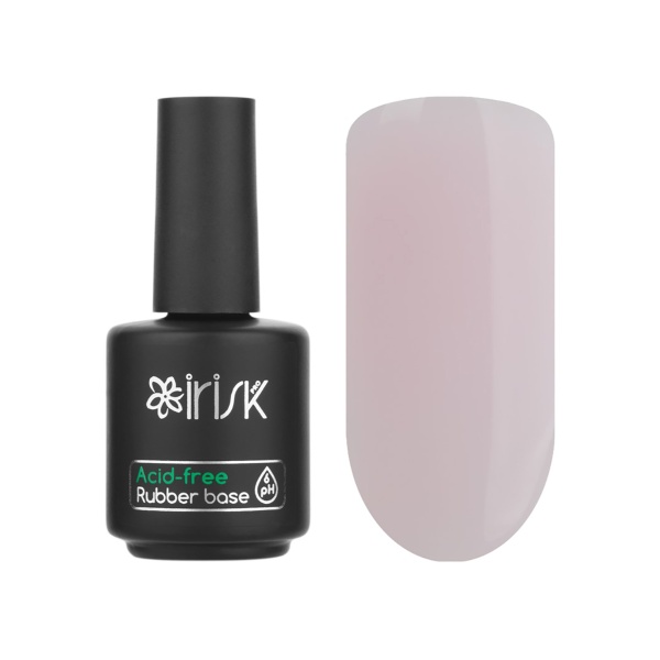 Irisk Professional База каучуковая бескислотная Acid-Free Rubber Base, №09 Light Pink, 18 мл купить