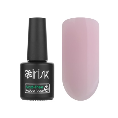 Irisk Professional База каучуковая бескислотная Acid-Free Rubber Base, №10 Milky Pink, 10 мл купить