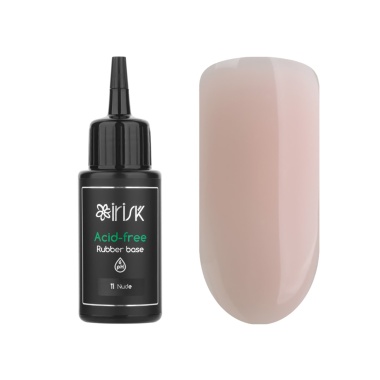 Irisk Professional База каучуковая бескислотная Acid-Free Rubber Base, №11 Nude, 50 мл купить
