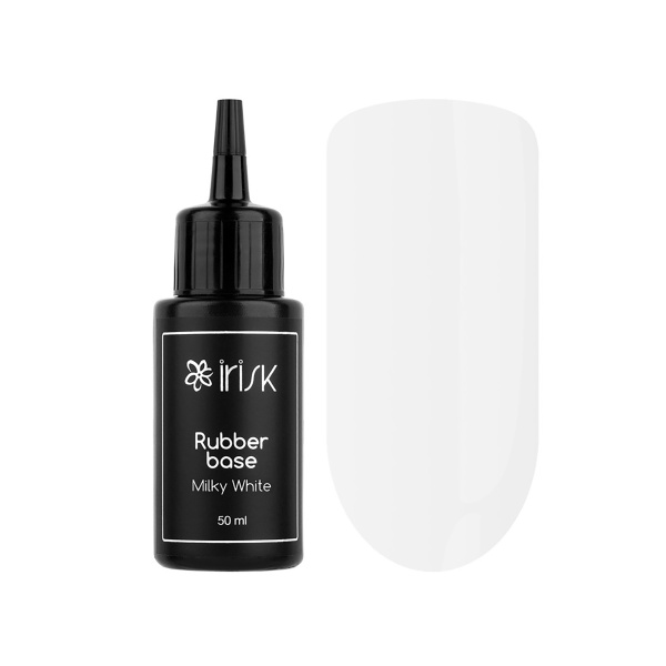 Irisk Professional База каучуковая камуфлирующая Rubber Base, Milky White, 50 мл купить
