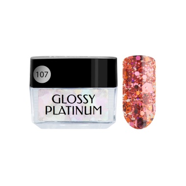 Irisk Professional Гель-лак Glossy Platinum Duochrome, №107, 5 гр купить