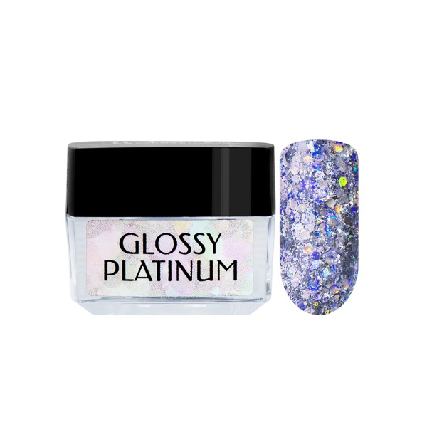 Irisk Professional Гель-лак Glossy Platinum, №051, 5 гр купить