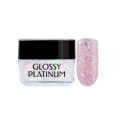 Irisk Professional Гель-лак Glossy Platinum, №075, 5 гр купить