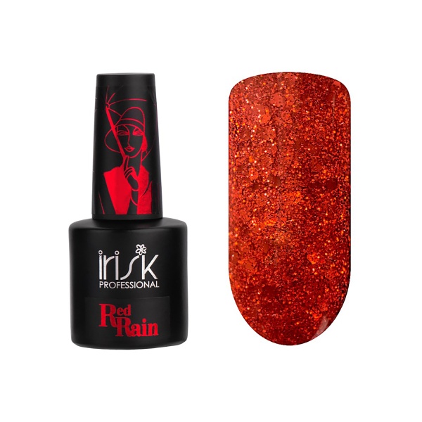 Irisk Professional Гель-лак Red Rain, №01, 10 мл купить