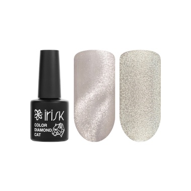 Irisk Professional Гель-лак кошачий глаз Color Diamond Cat, №001, 10 мл купить