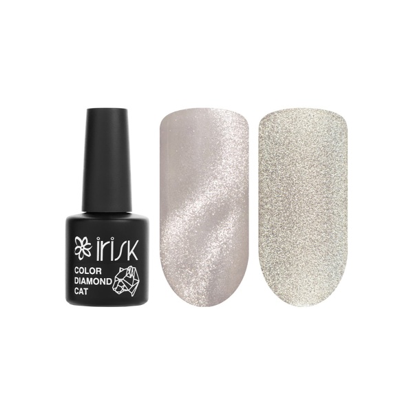 Irisk Professional Гель-лак кошачий глаз Color Diamond Cat, №001, 10 мл купить