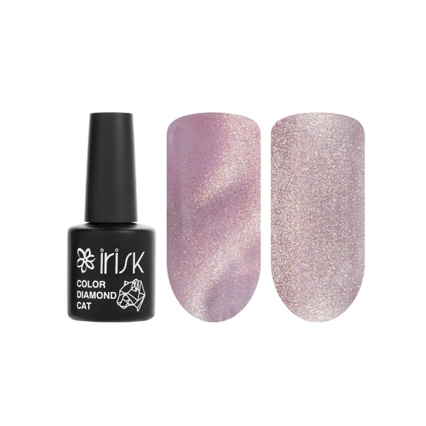 Irisk Professional Гель-лак кошачий глаз Color Diamond Cat, №004, 10 мл купить