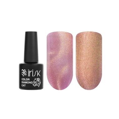 Irisk Professional Гель-лак кошачий глаз Color Diamond Cat, №010, 10 мл купить