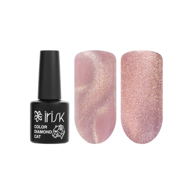 Irisk Professional Гель-лак кошачий глаз Color Diamond Cat, №011, 10 мл купить