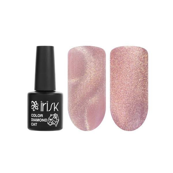 Irisk Professional Гель-лак кошачий глаз Color Diamond Cat, №011, 10 мл купить