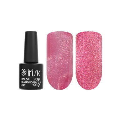 Irisk Professional Гель-лак кошачий глаз Color Diamond Cat, №014, 10 мл купить