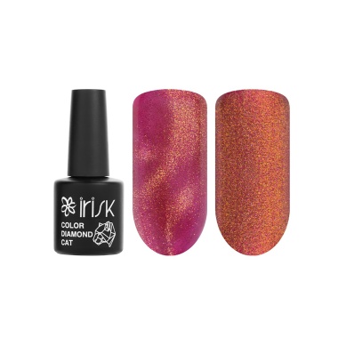 Irisk Professional Гель-лак кошачий глаз Color Diamond Cat, №016, 10 мл купить