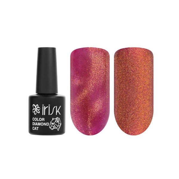 Irisk Professional Гель-лак кошачий глаз Color Diamond Cat, №016, 10 мл купить