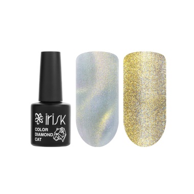 Irisk Professional Гель-лак кошачий глаз Color Diamond Cat, №019, 10 мл купить
