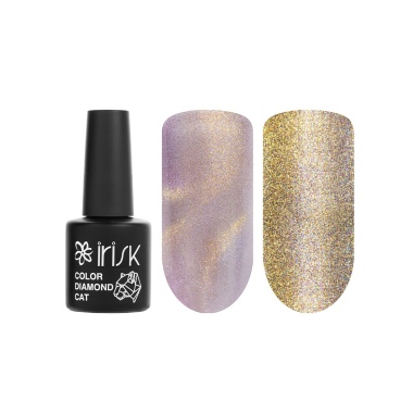 Irisk Professional Гель-лак кошачий глаз Color Diamond Cat, №020, 10 мл купить