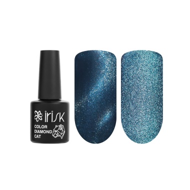 Irisk Professional Гель-лак кошачий глаз Color Diamond Cat, №025, 10 мл купить