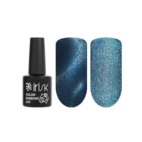 Irisk Professional Гель-лак кошачий глаз Color Diamond Cat, №025, 10 мл купить