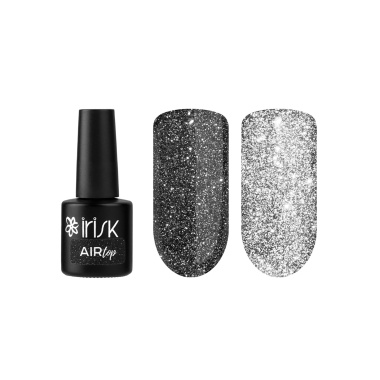 Irisk Professional Топ светоотражающий без липкого слоя Air Top, №01 Silver, мелкий, 10 мл купить