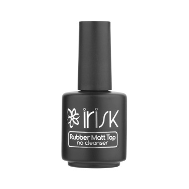 Irisk Professional Финиш каучуковый матирующий без липкого слоя Rubber Matt Top No Cleanser, 18 мл купить