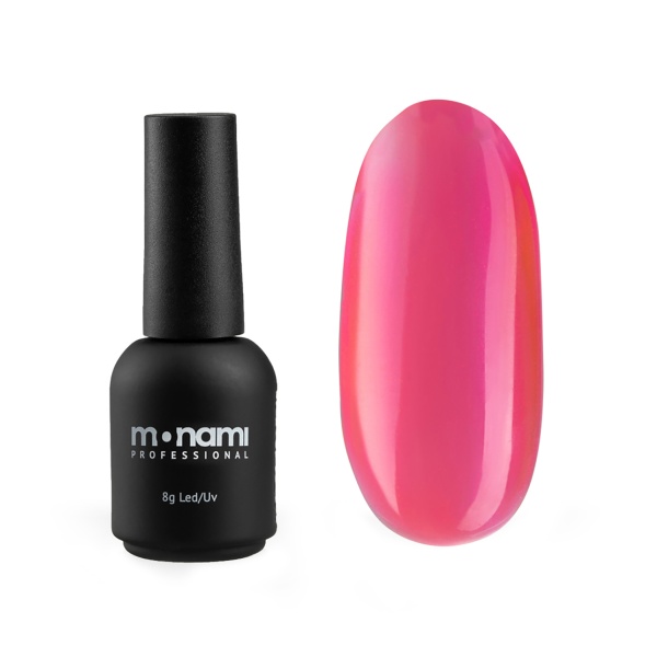 Monami Гель-лак Neon Glass, Pink, 8 мл купить