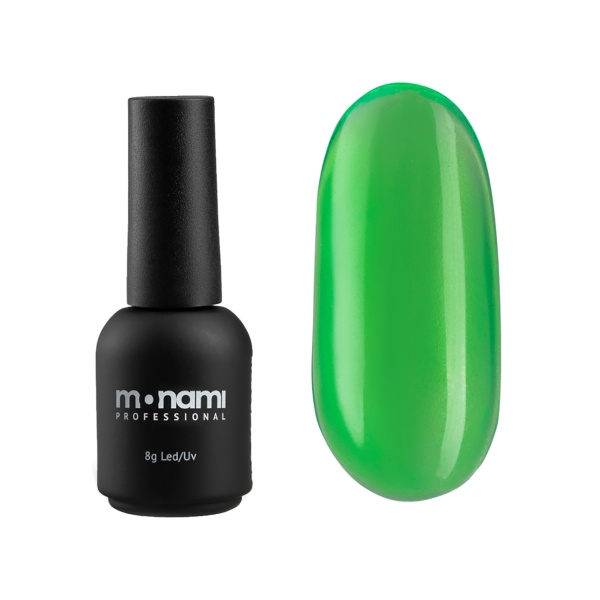 Monami Гель-лак Neon Glass, Green, 8 мл купить