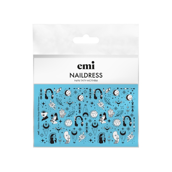 E.Mi Слайдеры Naildress Slider Design, №96 Тату-мотивы купить