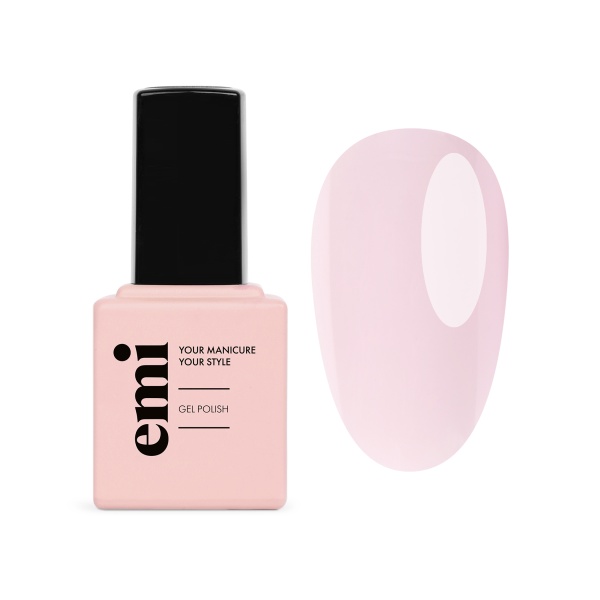 E.Mi Базовое покрытие Base Gel, №17 Пудрово-розовый, 9 мл купить