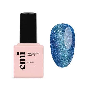 E.Mi Гель лак, №436 Blue Сat Eye, 9 мл купить