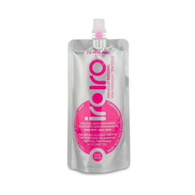 Iroiro Семи-перманентный краситель для волос 310 Neon Pink, Неоновый розовый, 236 мл купить