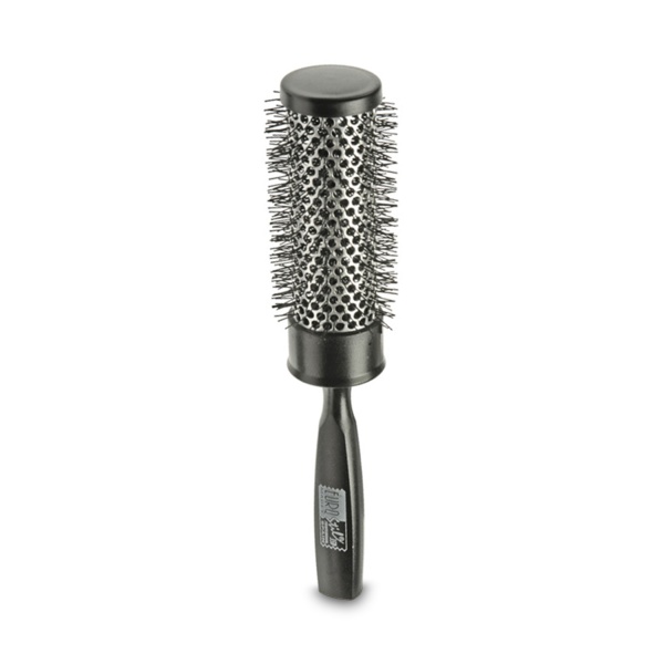 Eurostil Термобрашинг для укладки волос с плоской ручкой, 36 мм, черный купить
