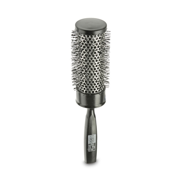 Eurostil Термобрашинг для укладки волос с плоской ручкой, 42 мм, черный купить