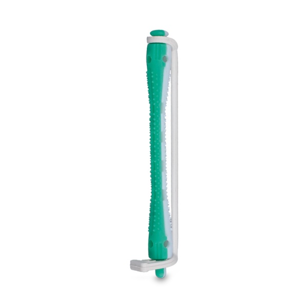 Eurostil Коклюшки для химзавивки длинные, бело-зеленые, 6 мм, 12 шт купить