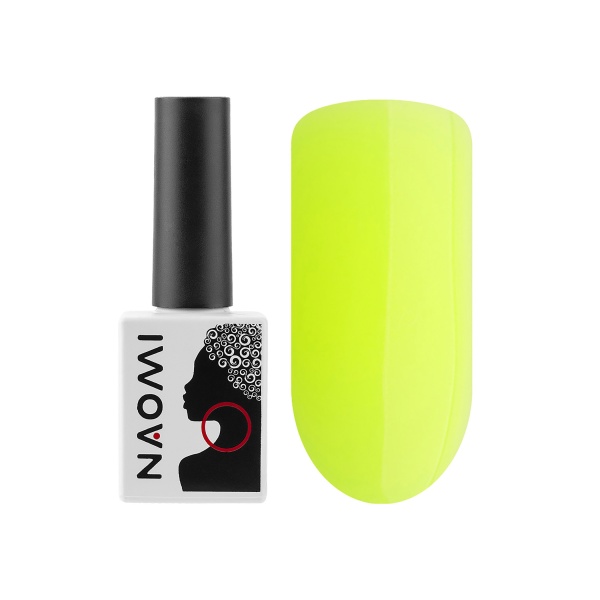 Naomi База каучуковая для гель-лака Neon, 21 Yellow, 10 мл купить