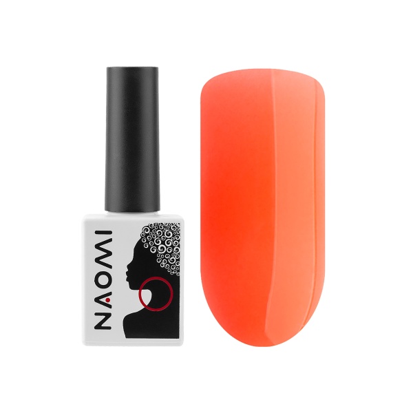 Naomi База каучуковая для гель-лака Neon, 22 Orange, 10 мл купить