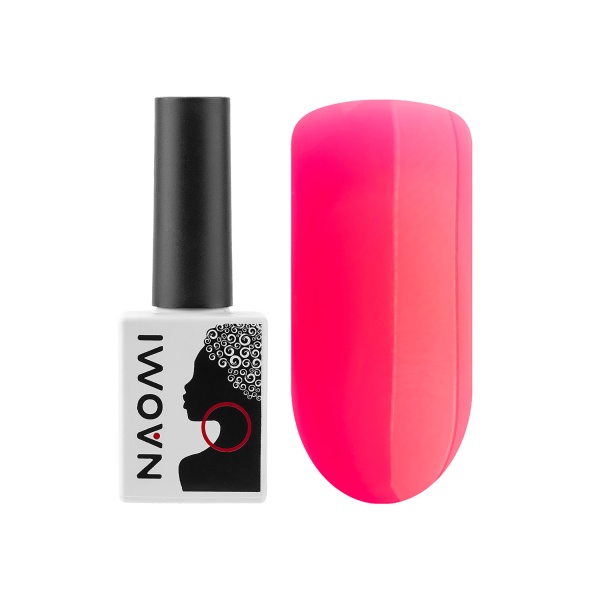 Naomi База каучуковая для гель-лака Neon, 23 Pink, 10 мл купить