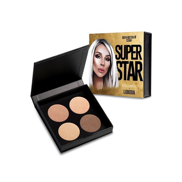 Beautydrugs Палетка теней Eyeshadow Palette Super Star by Loboda купить