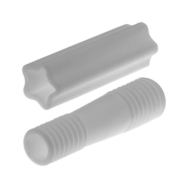 Irisk Professional Колпачки защитные для инструментов силиконовые Микс, цветные, 01 Белые, 2 шт купить