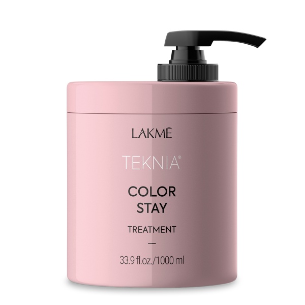 Lakme Маска для защиты цвета окрашенных волос Teknia Color Stay Treatment, 1000 мл купить