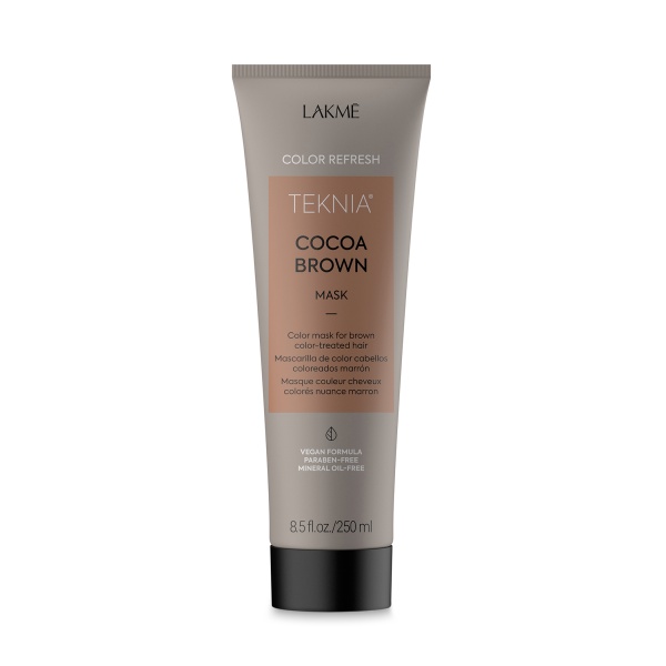 Lakme Маска для обновления цвета коричневых оттенков волос Teknia Refresh Cocoa Brown, 1000 мл купить