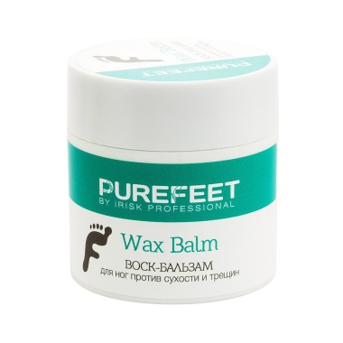 Irisk Professional Воск-бальзам для стоп против сухости и трещин PureFeet Wax Balm, №01, 50 мл купить