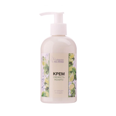 Irisk Professional Крем для ног от трещин и ссадин Вкусные Ножки, №002 Свежесть мохито, 250 мл купить