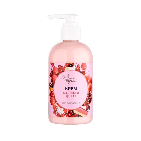 Irisk Professional Крем для рук антивозрастной Вкусные ручки, №002 Вишневый десерт, 250 мл купить