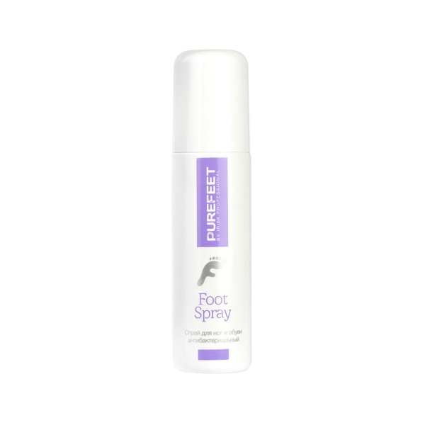 Irisk Professional Спрей для ног и обуви PureFeet Foot Spray, №01 антибактериальный, 130 мл купить
