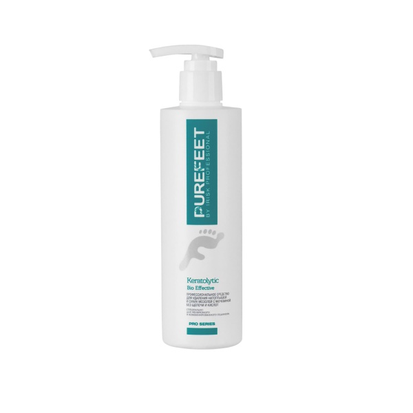 Irisk Professional Средство для удаления натоптышей Keratolytic BioEffective PureFeet, 250 мл купить