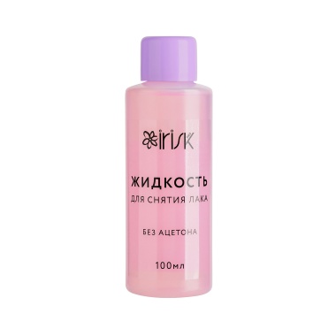 Irisk Professional Жидкость для снятия лака без ацетона Роза купить