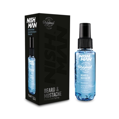 Nishman Парфюм для волос и бороды Beard&Mustache Parfum Genius, 75 мл купить