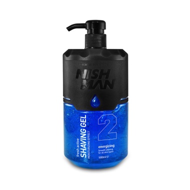 Nishman Гель для бритья с охлаждающим эффектом Shaving Gel, №2 Blue, 1000 мл купить