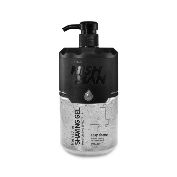 Nishman Гель для бритья с охлаждающим эффектом Shaving Gel, №4 Easy Shave, 1000 мл купить