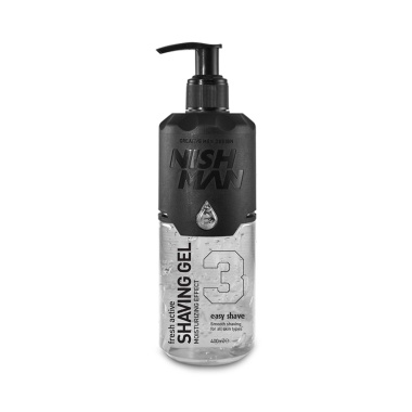 Nishman Гель для бритья с охлаждающим эффектом Shaving Gel, №3 Easy Shave, 400 мл купить