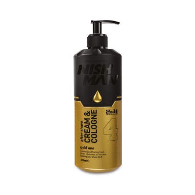 Nishman Крем после бритья 2 в 1 After Shave Cream + Cologne, 04 Gold One, 200 мл купить